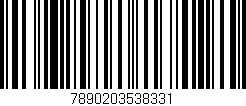 Código de barras (EAN, GTIN, SKU, ISBN): '7890203538331'