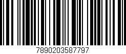 Código de barras (EAN, GTIN, SKU, ISBN): '7890203587797'