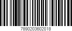 Código de barras (EAN, GTIN, SKU, ISBN): '7890203602018'