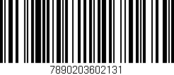 Código de barras (EAN, GTIN, SKU, ISBN): '7890203602131'