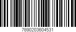 Código de barras (EAN, GTIN, SKU, ISBN): '7890203604531'