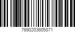 Código de barras (EAN, GTIN, SKU, ISBN): '7890203605071'