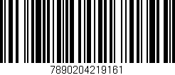 Código de barras (EAN, GTIN, SKU, ISBN): '7890204219161'