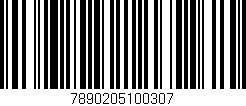 Código de barras (EAN, GTIN, SKU, ISBN): '7890205100307'