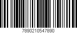 Código de barras (EAN, GTIN, SKU, ISBN): '7890210547890'