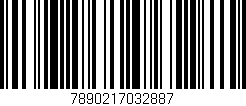Código de barras (EAN, GTIN, SKU, ISBN): '7890217032887'