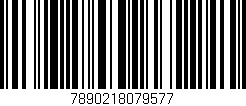 Código de barras (EAN, GTIN, SKU, ISBN): '7890218079577'