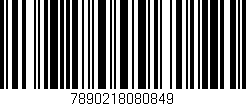 Código de barras (EAN, GTIN, SKU, ISBN): '7890218080849'