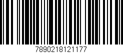 Código de barras (EAN, GTIN, SKU, ISBN): '7890218121177'