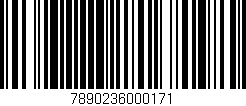 Código de barras (EAN, GTIN, SKU, ISBN): '7890236000171'