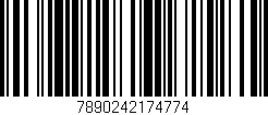 Código de barras (EAN, GTIN, SKU, ISBN): '7890242174774'