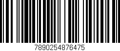 Código de barras (EAN, GTIN, SKU, ISBN): '7890254876475'