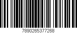 Código de barras (EAN, GTIN, SKU, ISBN): '7890265377268'