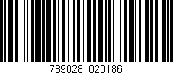 Código de barras (EAN, GTIN, SKU, ISBN): '7890281020186'