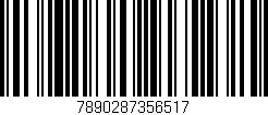 Código de barras (EAN, GTIN, SKU, ISBN): '7890287356517'