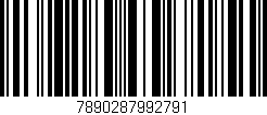 Código de barras (EAN, GTIN, SKU, ISBN): '7890287992791'