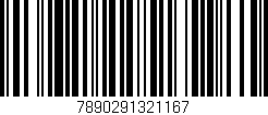 Código de barras (EAN, GTIN, SKU, ISBN): '7890291321167'