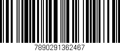 Código de barras (EAN, GTIN, SKU, ISBN): '7890291362467'