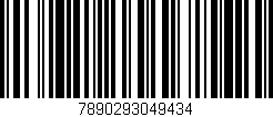 Código de barras (EAN, GTIN, SKU, ISBN): '7890293049434'