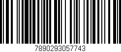 Código de barras (EAN, GTIN, SKU, ISBN): '7890293057743'