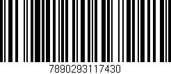 Código de barras (EAN, GTIN, SKU, ISBN): '7890293117430'
