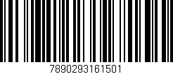 Código de barras (EAN, GTIN, SKU, ISBN): '7890293161501'