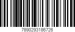 Código de barras (EAN, GTIN, SKU, ISBN): '7890293186726'