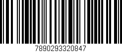 Código de barras (EAN, GTIN, SKU, ISBN): '7890293320847'