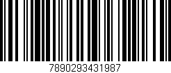Código de barras (EAN, GTIN, SKU, ISBN): '7890293431987'