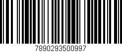 Código de barras (EAN, GTIN, SKU, ISBN): '7890293500997'