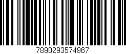 Código de barras (EAN, GTIN, SKU, ISBN): '7890293574967'