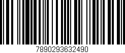 Código de barras (EAN, GTIN, SKU, ISBN): '7890293632490'