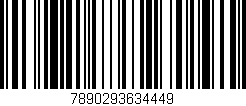 Código de barras (EAN, GTIN, SKU, ISBN): '7890293634449'