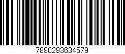 Código de barras (EAN, GTIN, SKU, ISBN): '7890293634579'