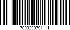 Código de barras (EAN, GTIN, SKU, ISBN): '7890293791111'