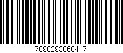Código de barras (EAN, GTIN, SKU, ISBN): '7890293868417'