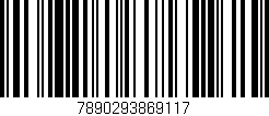 Código de barras (EAN, GTIN, SKU, ISBN): '7890293869117'