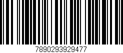 Código de barras (EAN, GTIN, SKU, ISBN): '7890293929477'