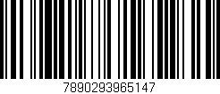 Código de barras (EAN, GTIN, SKU, ISBN): '7890293965147'