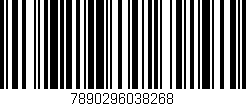 Código de barras (EAN, GTIN, SKU, ISBN): '7890296038268'