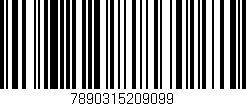 Código de barras (EAN, GTIN, SKU, ISBN): '7890315209099'