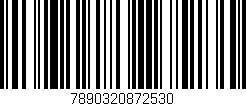 Código de barras (EAN, GTIN, SKU, ISBN): '7890320872530'