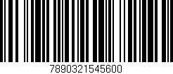 Código de barras (EAN, GTIN, SKU, ISBN): '7890321545600'