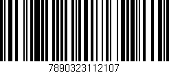 Código de barras (EAN, GTIN, SKU, ISBN): '7890323112107'