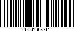 Código de barras (EAN, GTIN, SKU, ISBN): '7890329067111'