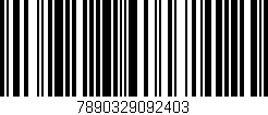 Código de barras (EAN, GTIN, SKU, ISBN): '7890329092403'