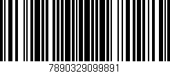 Código de barras (EAN, GTIN, SKU, ISBN): '7890329099891'