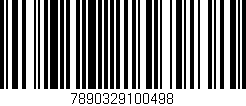 Código de barras (EAN, GTIN, SKU, ISBN): '7890329100498'