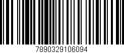Código de barras (EAN, GTIN, SKU, ISBN): '7890329106094'