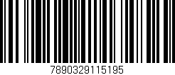 Código de barras (EAN, GTIN, SKU, ISBN): '7890329115195'